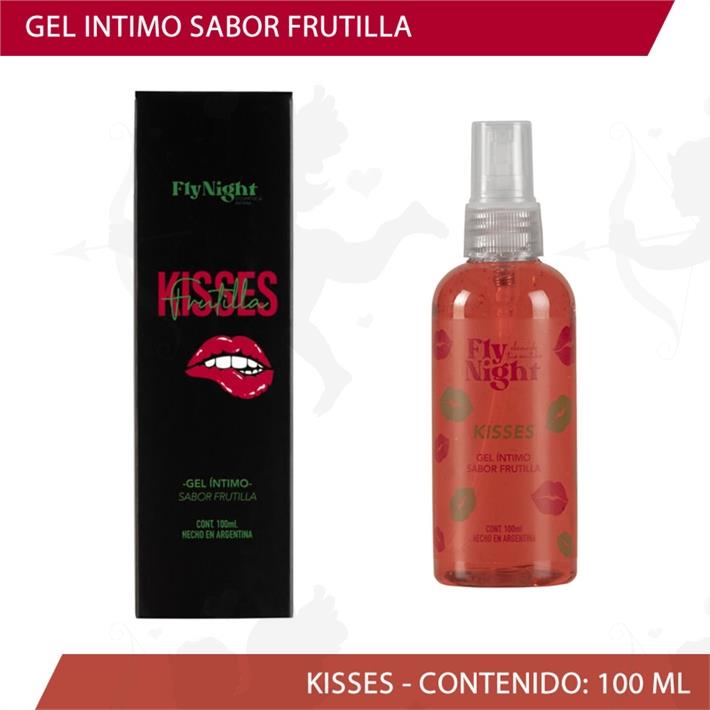 Cód: CR KISSES FRU - Lubricante comestible Frutilla 100 ml - $ 9800